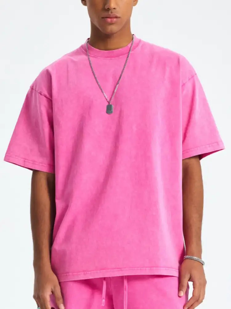 Men’s Round Neck Short Sleeve T-Shirt