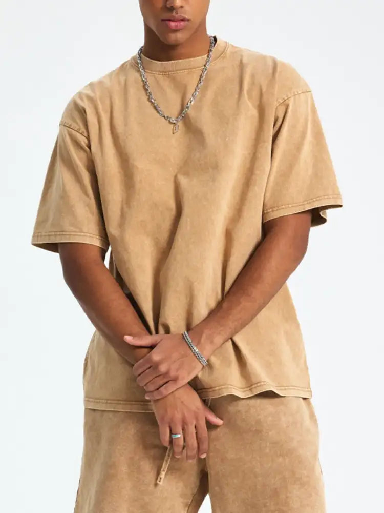 Men’s Round Neck Short Sleeve T-Shirt