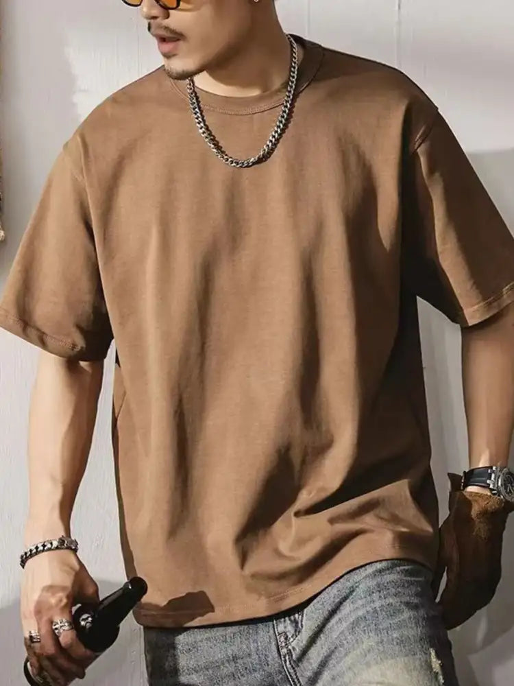 Men’s Round Neck Short Sleeve T-Shirt