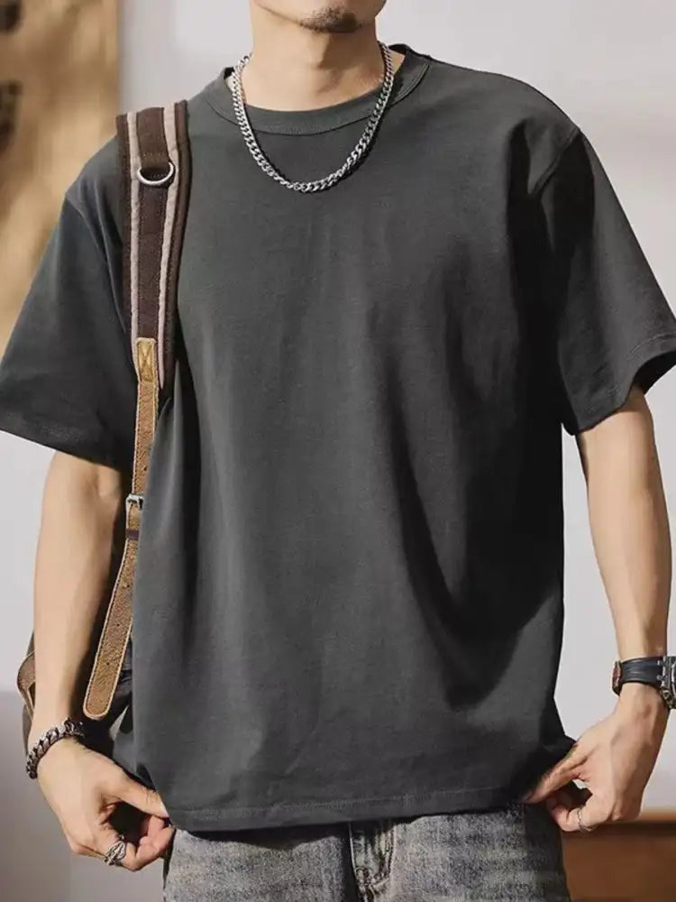 Men’s Round Neck Short Sleeve T-Shirt