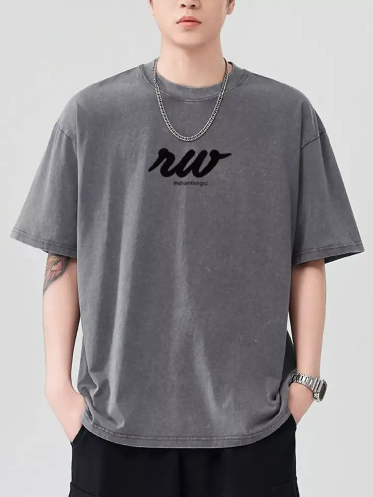 Men’s Round Neck Short Sleeve T-Shirt