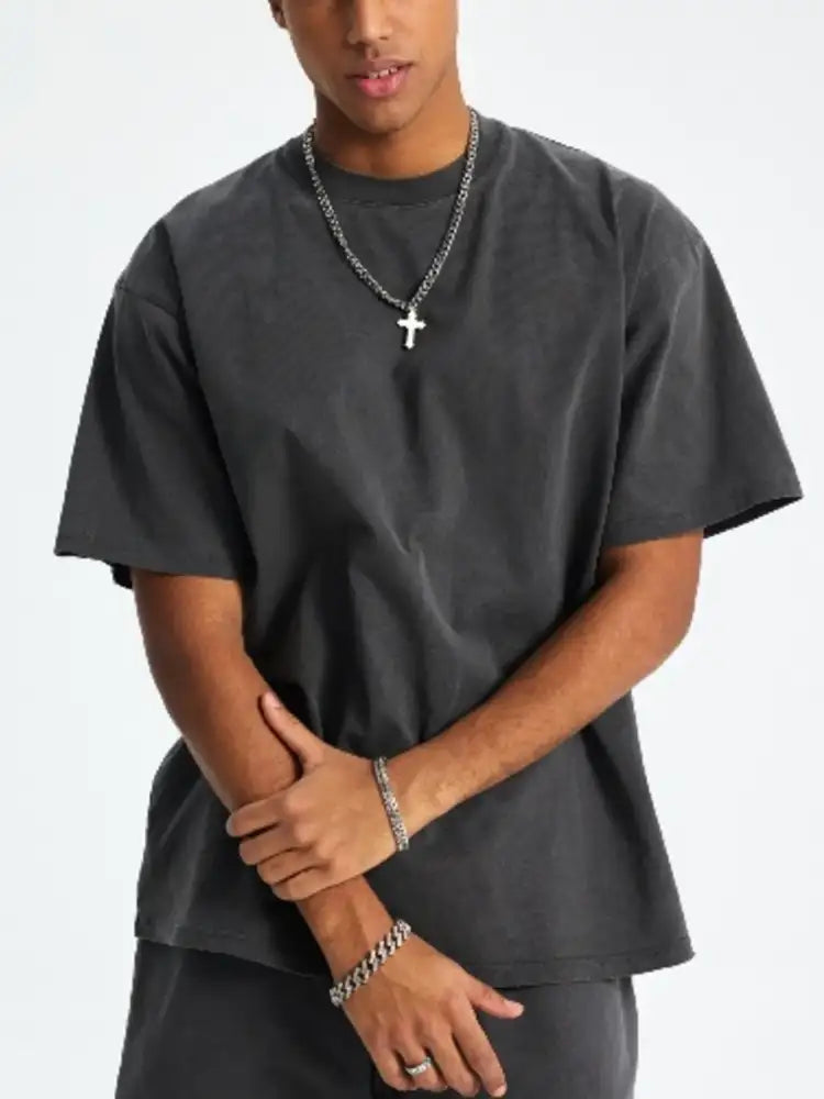 Men’s Round Neck Short Sleeve T-Shirt