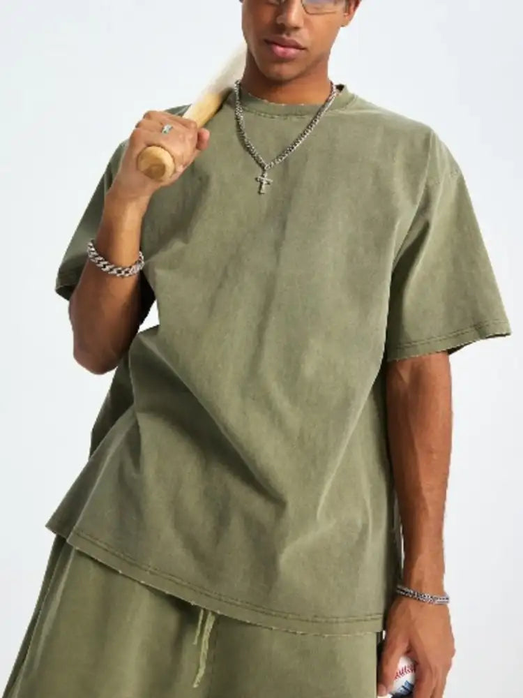 Men’s Round Neck Short Sleeve T-Shirt