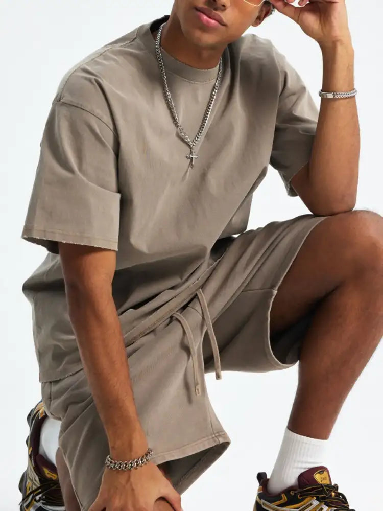 Men’s Round Neck Short Sleeve T-Shirt