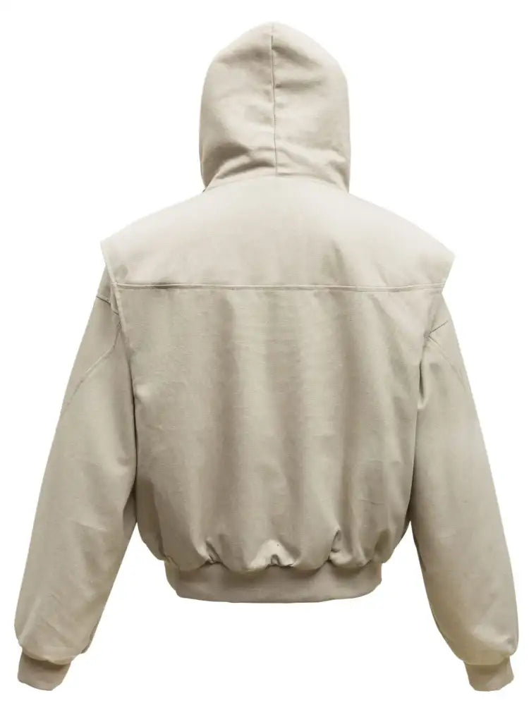 Men’s Sherpa Lined Hooded Bomber Jacket