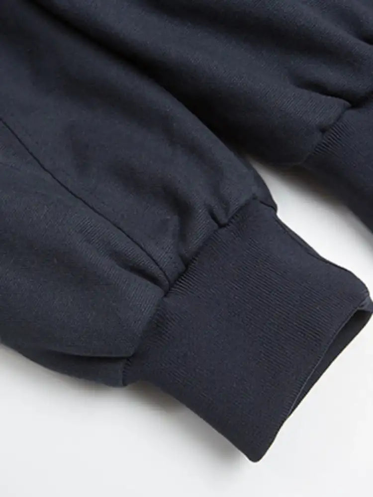 Men’s Sherpa Lined Hooded Bomber Jacket