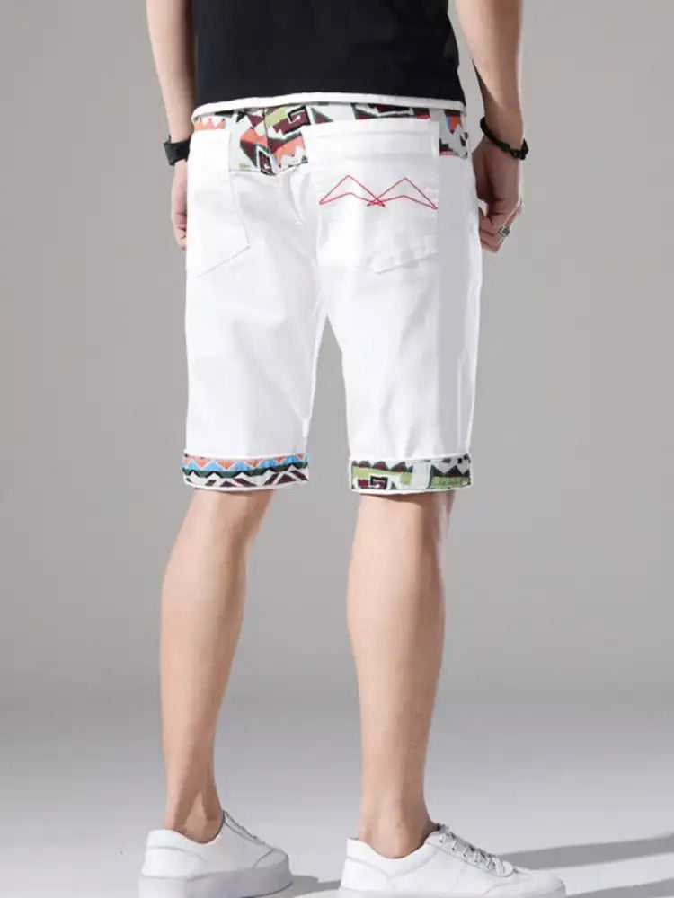 Men’s Slim Fit Denim Shorts