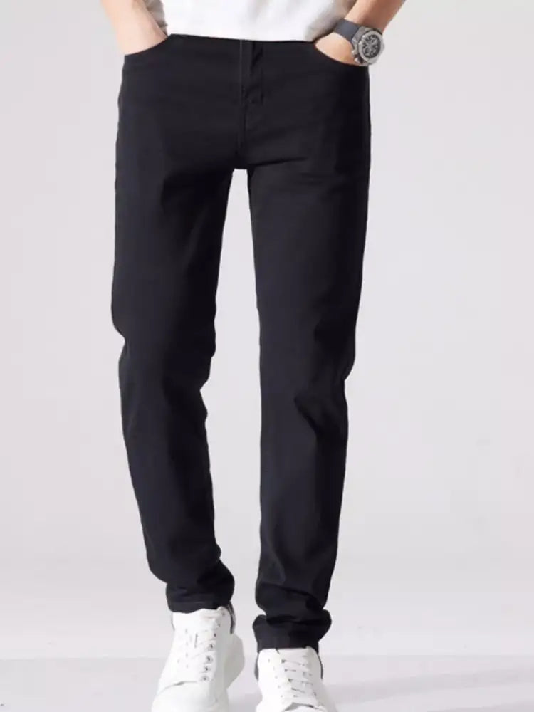 Men’s Slim Fit Pocketed Jeans