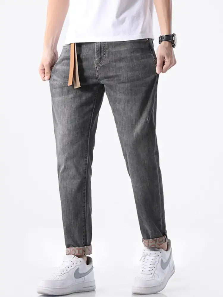 Men’s Slim-Fit Wash Jeans