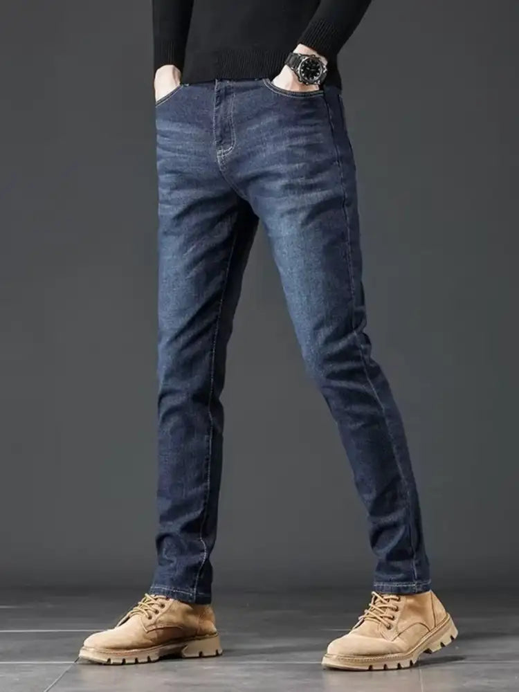 Men’s Slim Fit Wash Jeans