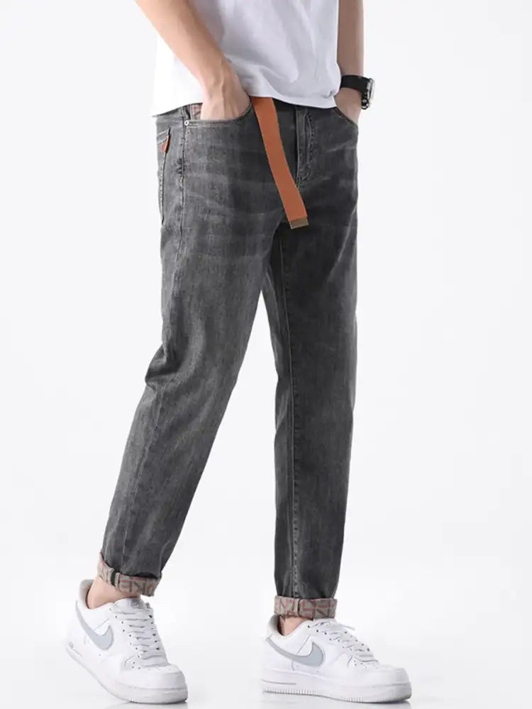 Men’s Slim-Fit Wash Jeans