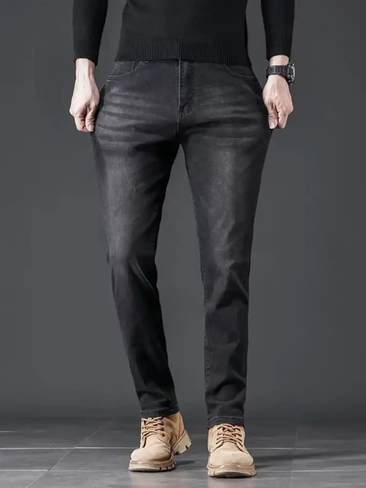 Men’s Slim Fit Wash Jeans