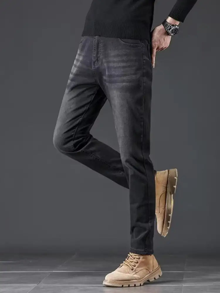Men’s Slim Fit Wash Jeans