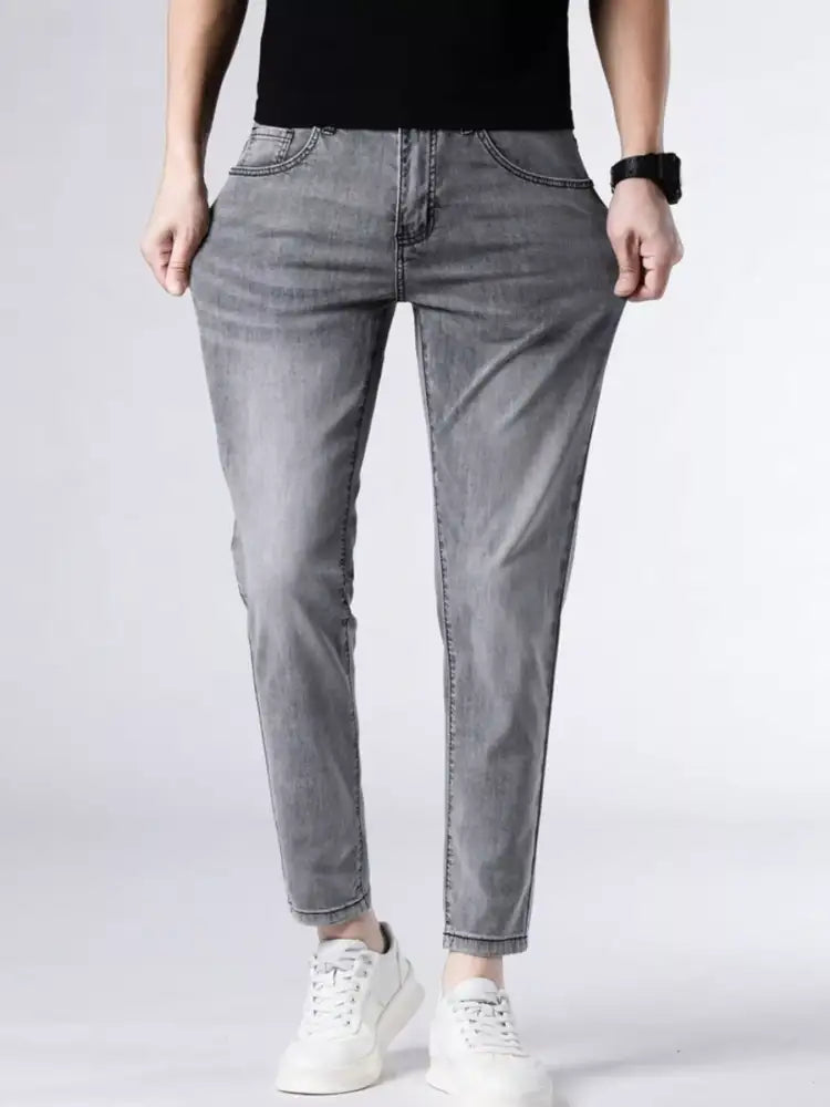 Men’s Slim-Fit Wash Jeans