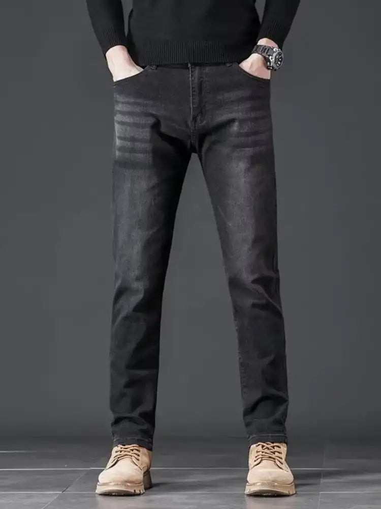 Men’s Slim Fit Wash Jeans