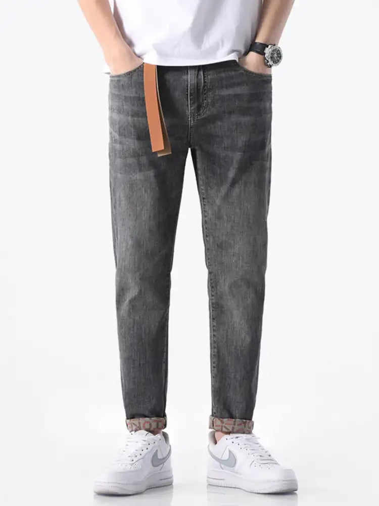 Men’s Slim-Fit Wash Jeans