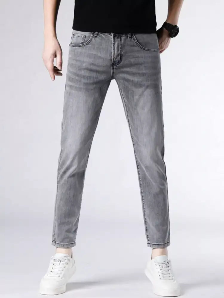 Men’s Slim-Fit Wash Jeans