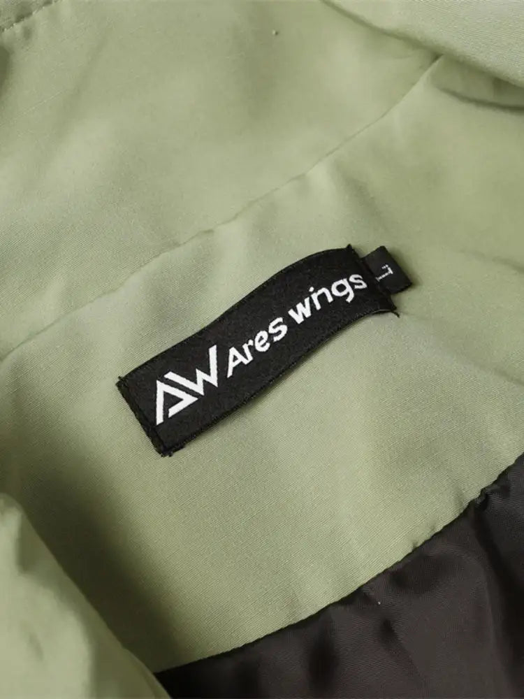 Men’s Star Pattern Zip-Up Jacket