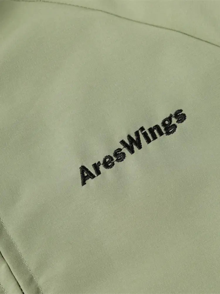 Men’s Star Pattern Zip-Up Jacket