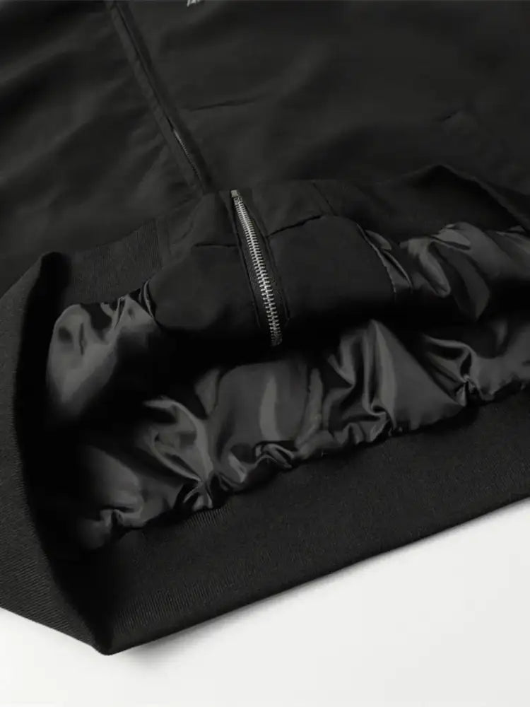 Men’s Star Pattern Zip-Up Jacket