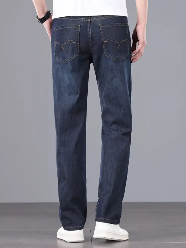 Men’s Straight Leg Wash Jeans