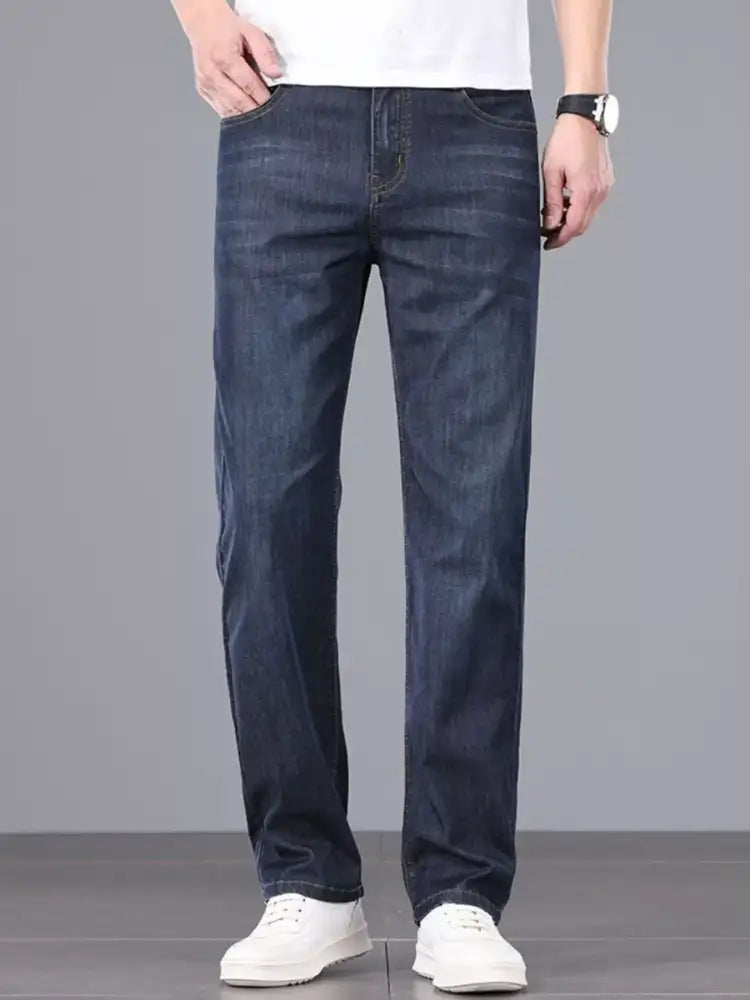 Men’s Straight Leg Wash Jeans
