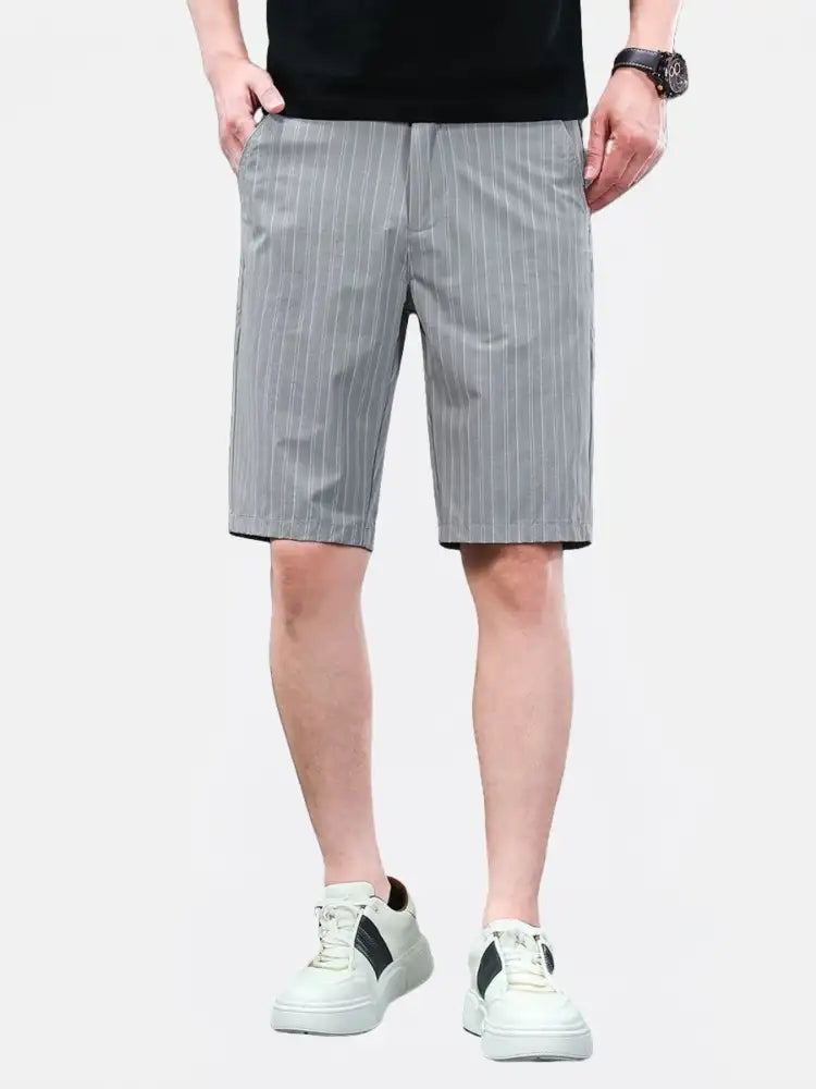 Men’s Striped Casual Comfort Shorts