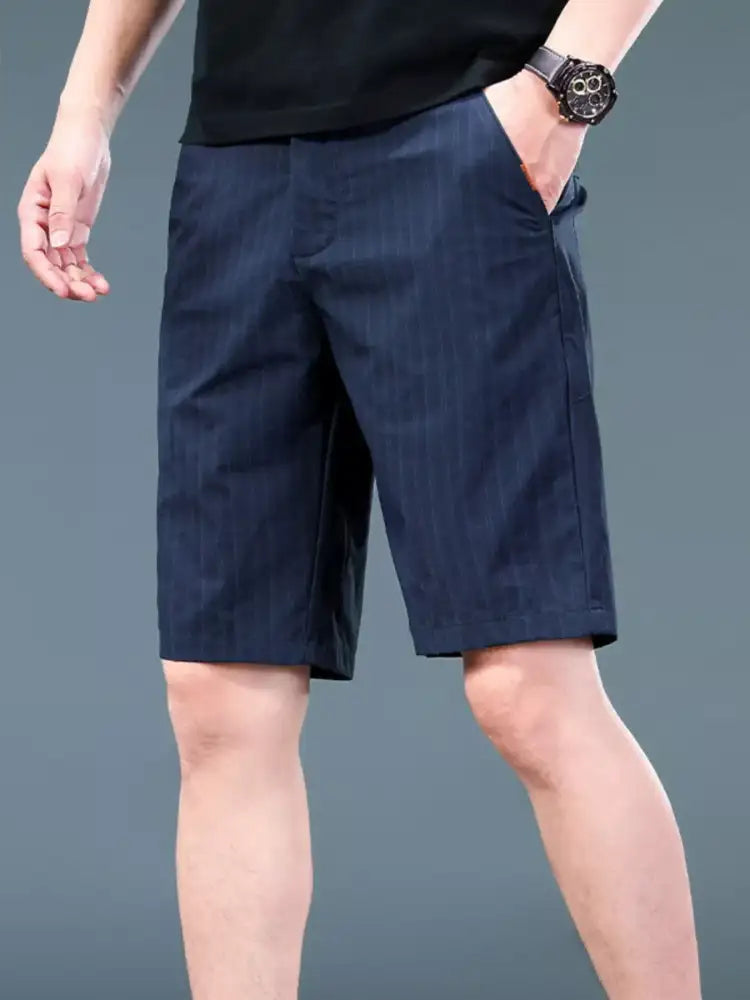 Men’s Striped Casual Comfort Shorts