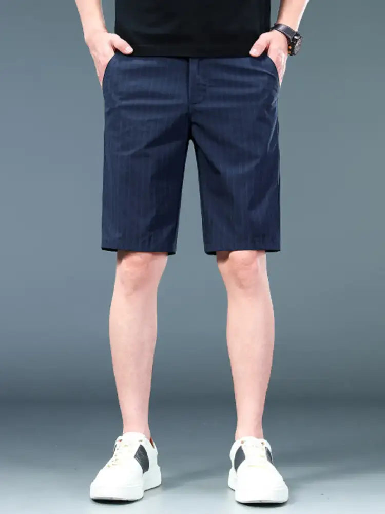 Men’s Striped Casual Comfort Shorts