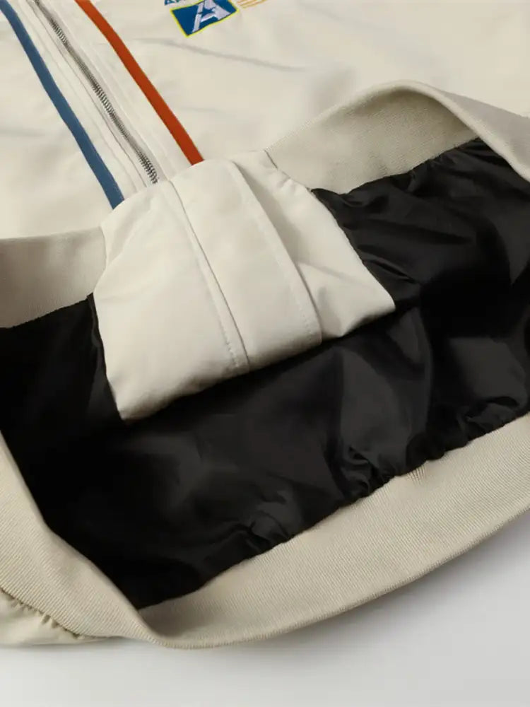 Men’s Striped Long Sleeve Jacket