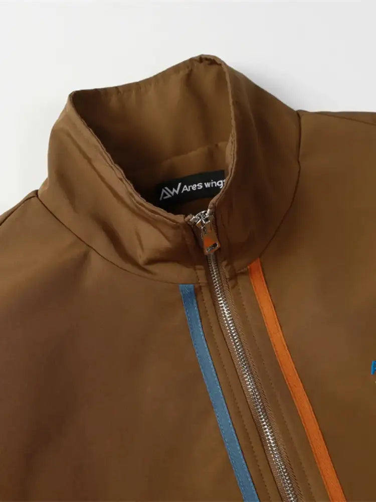 Men’s Striped Long Sleeve Jacket