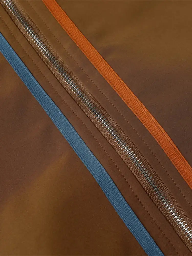 Men’s Striped Long Sleeve Jacket