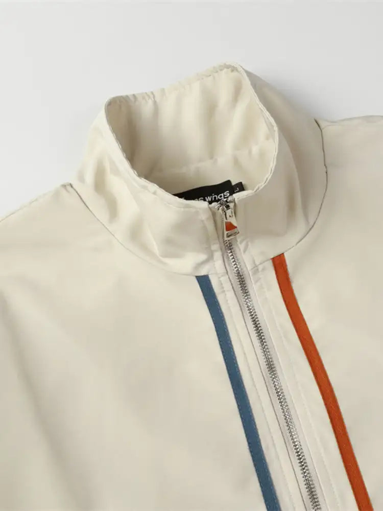 Men’s Striped Long Sleeve Jacket