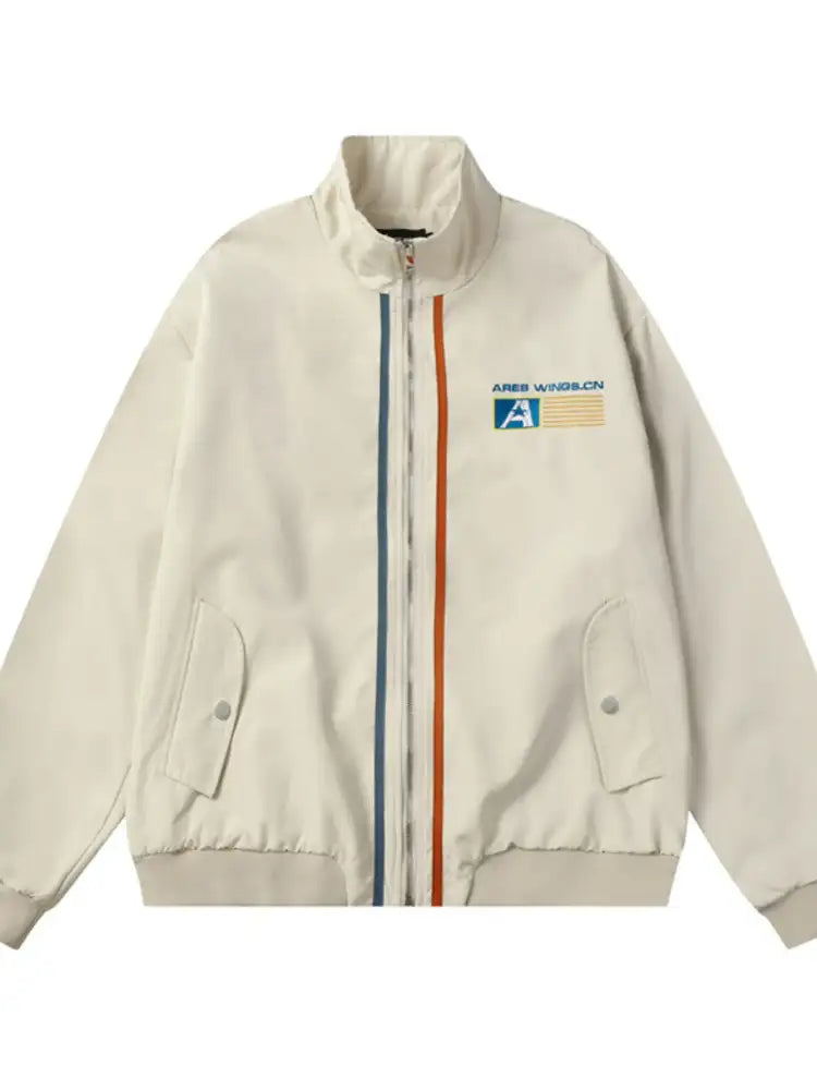 Men’s Striped Long Sleeve Jacket