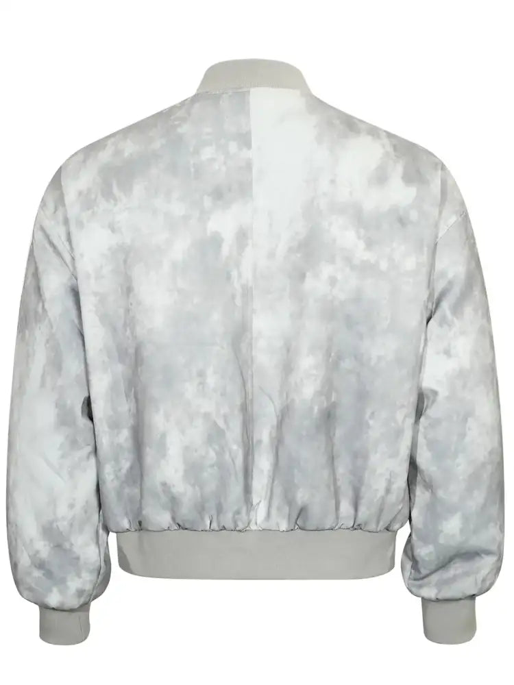 Men’s Tie-Dye Zip-Up Bomber Jacket