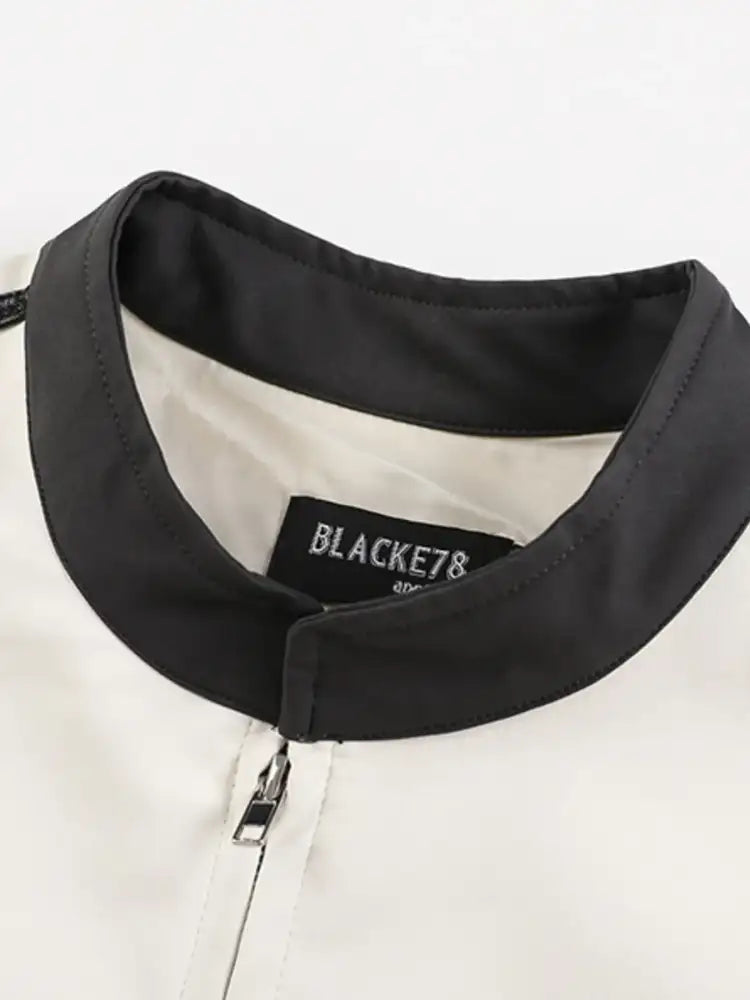 Men’s Two-Tone Zip Up Jacket