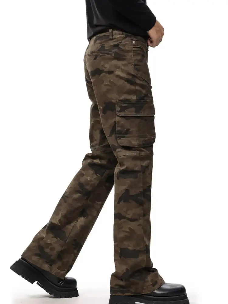 Men’s Vintage Camo Cargo Pants