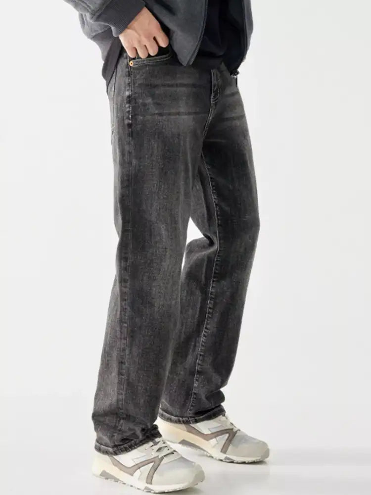 Men’s Vintage Wash Loose Fit Jeans