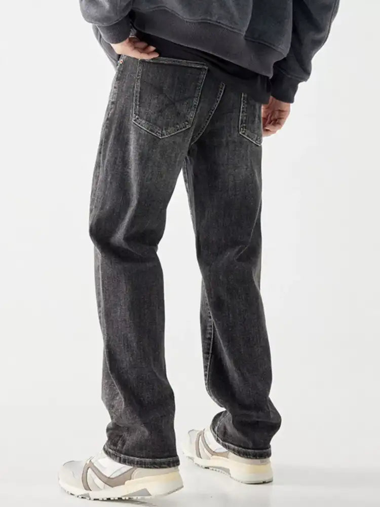 Men’s Vintage Wash Loose Fit Jeans