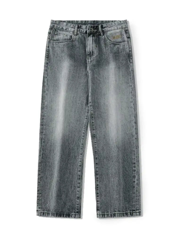 Men’s Vintage Wash Loose Fit Jeans