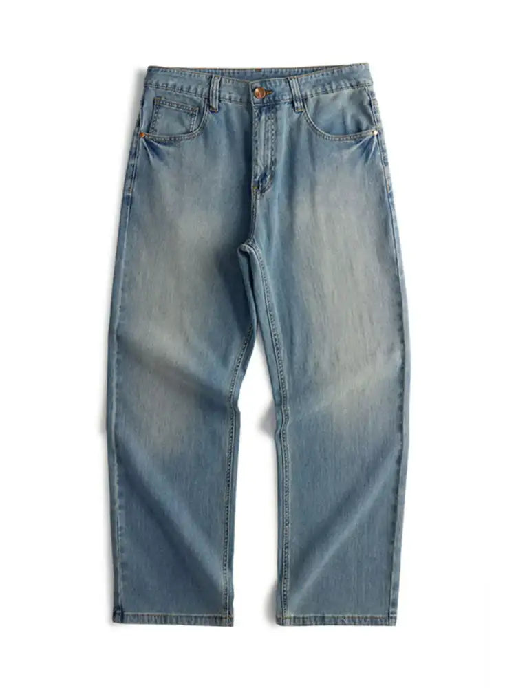Men’s Vintage Wash Loose Fit Jeans
