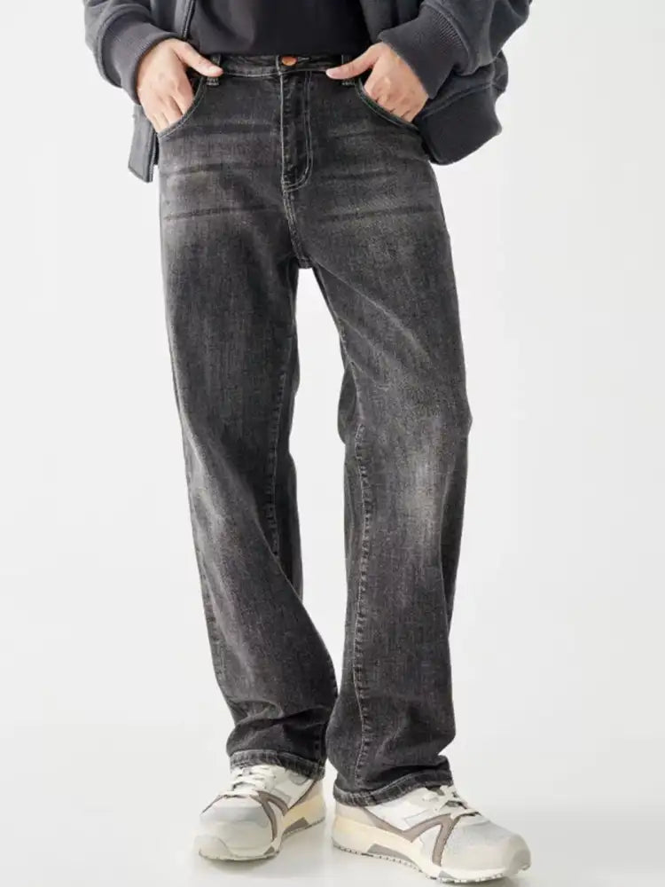 Men’s Vintage Wash Loose Fit Jeans