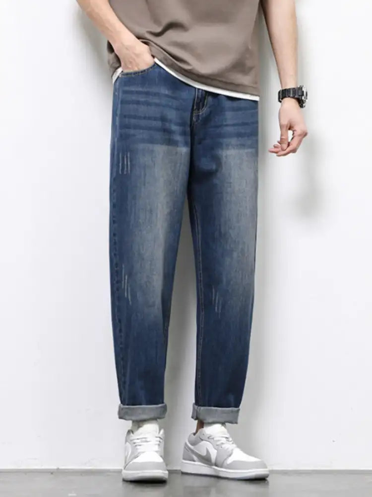Men’s Vintage Wash Relaxed Fit Jeans