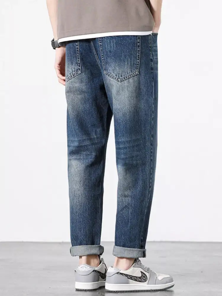 Men’s Vintage Wash Relaxed Fit Jeans
