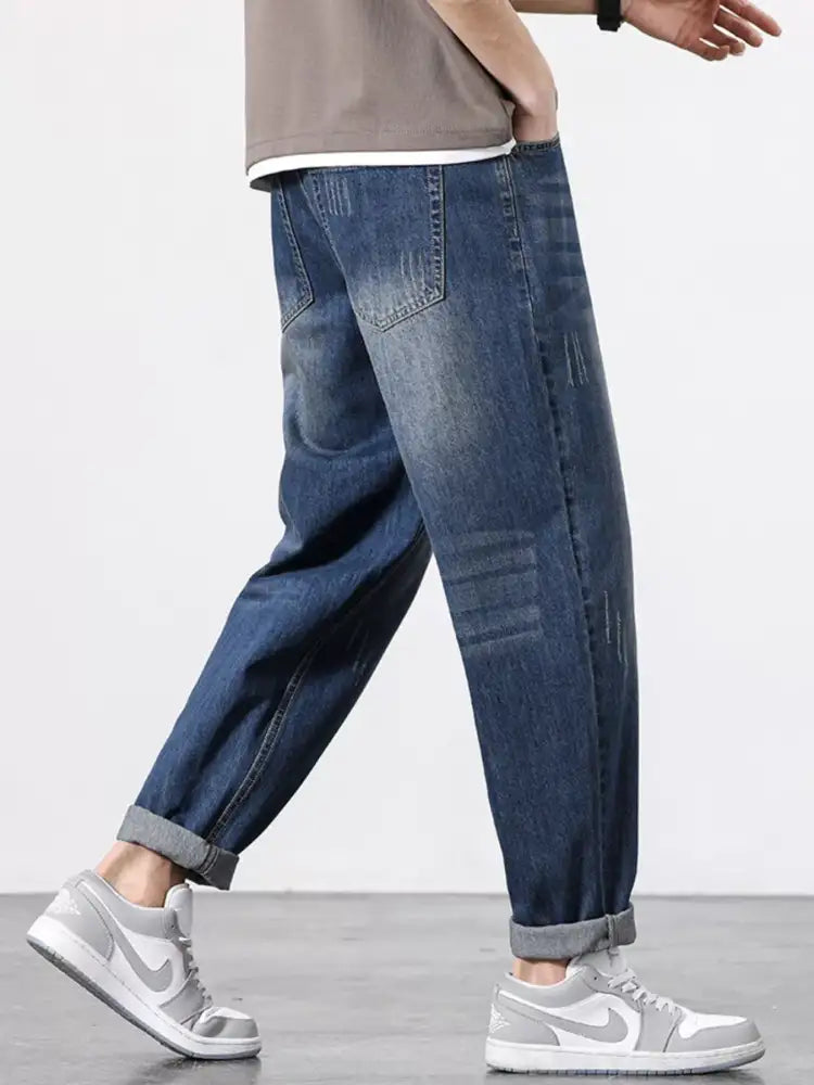 Men’s Vintage Wash Relaxed Fit Jeans