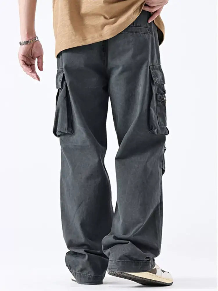 Men’s Vintage Washed Cargo Pants