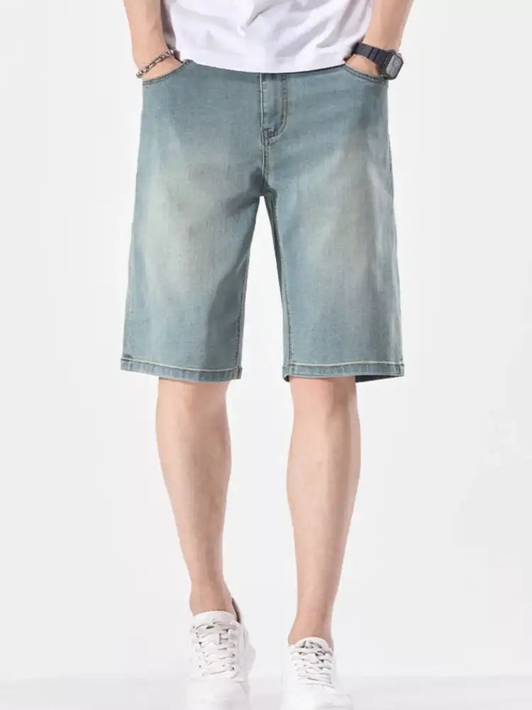 Men’s Wash Casual Denim Shorts