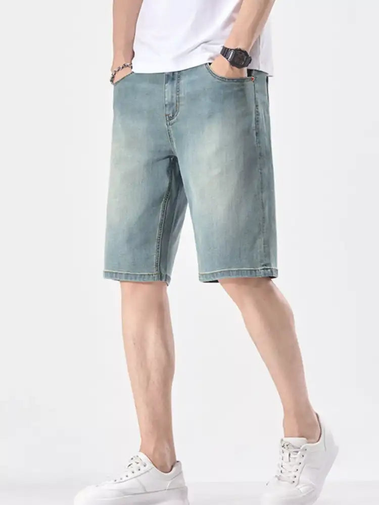 Men’s Wash Casual Denim Shorts