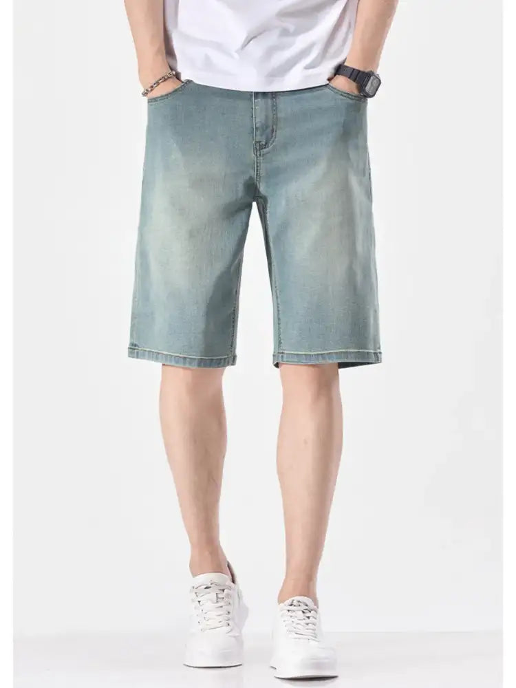 Men’s Wash Casual Denim Shorts