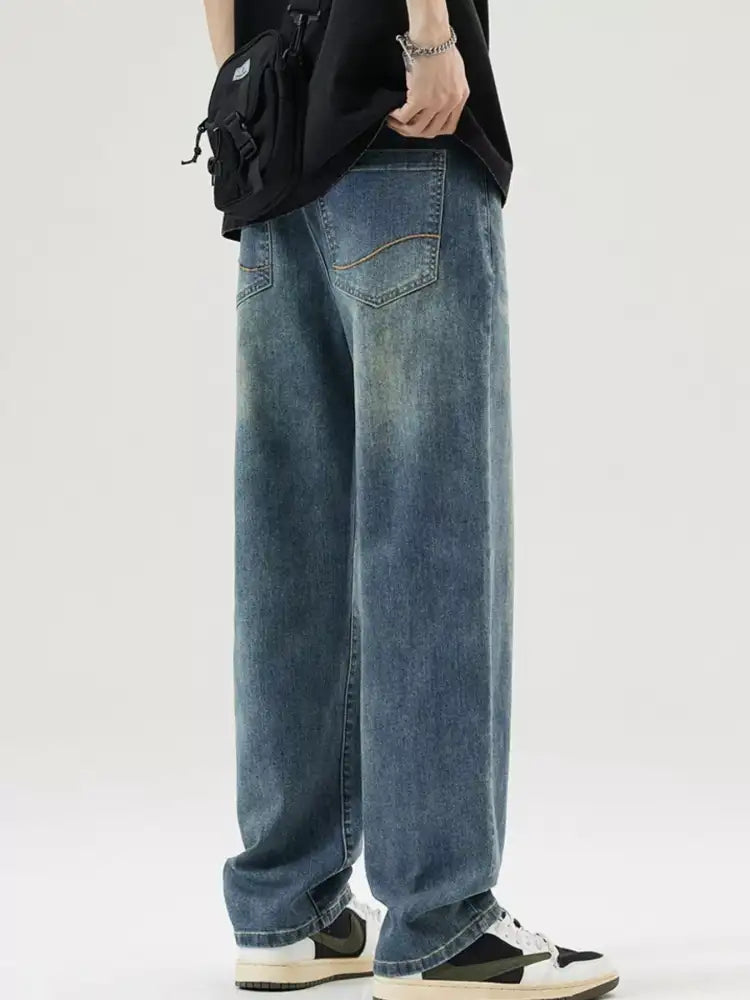 Men’s Wash Loose Fit Jeans